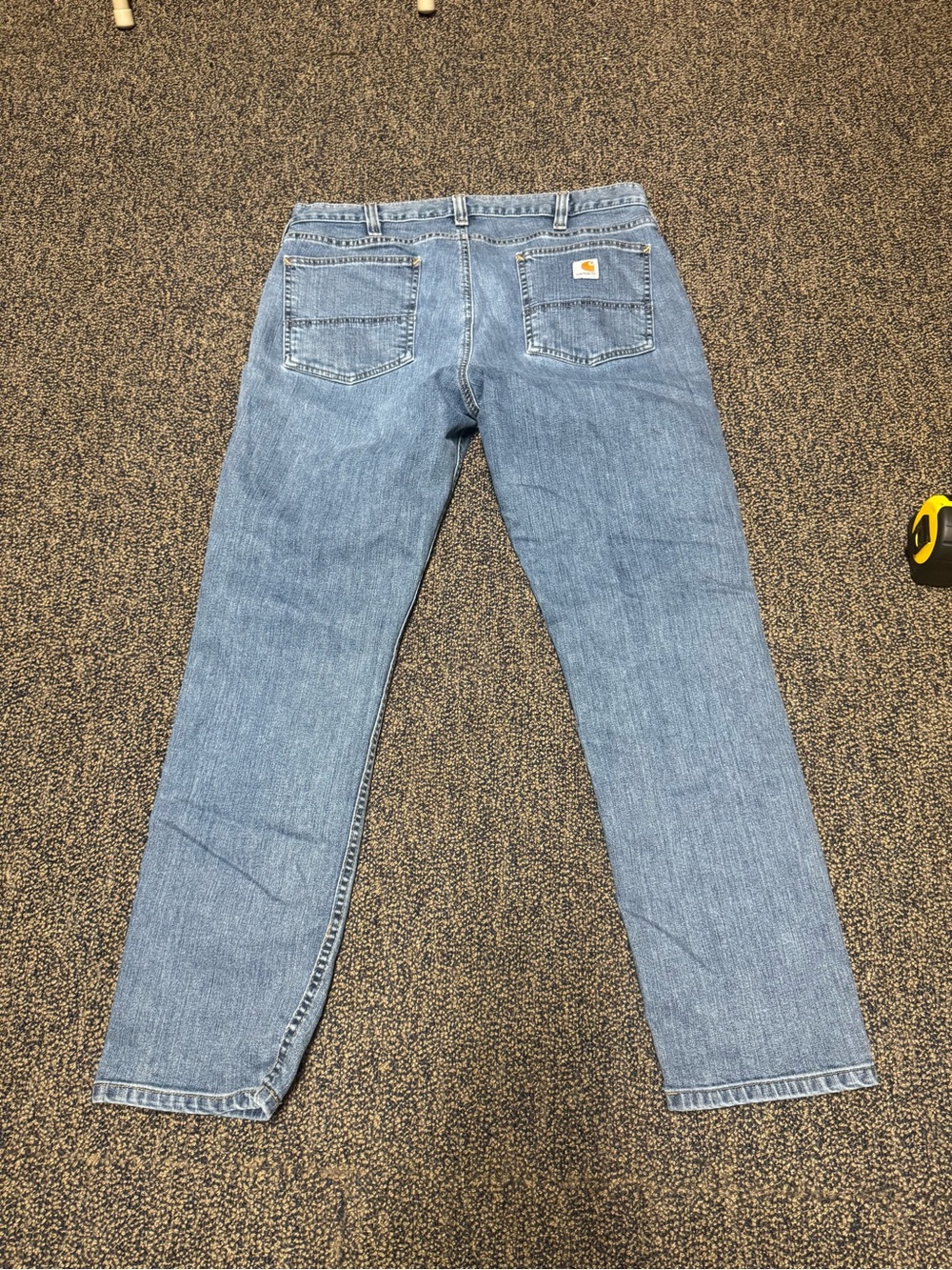 Carhartt Relaxed Fit Denim Jeans in Light Blue - Picture 2 of 8